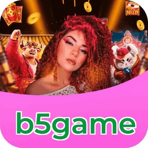 Interface do aplicativo b5game mostrando jogos disponíveis no iOS e Android